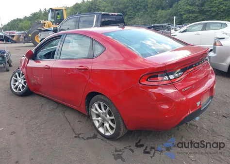 2013 Dodge Dart Sxt из США, поврежденный, VIN 1C3CDFBA5DD118896